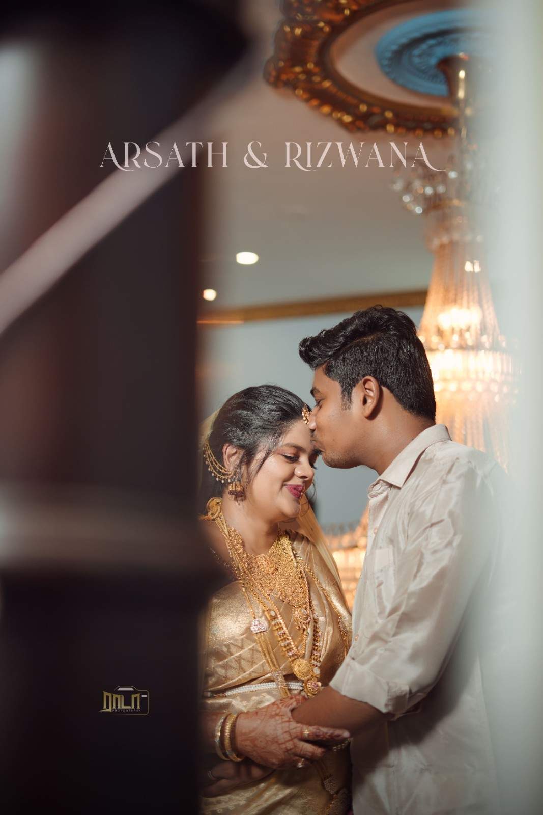 Bride and groom by Rada Photography